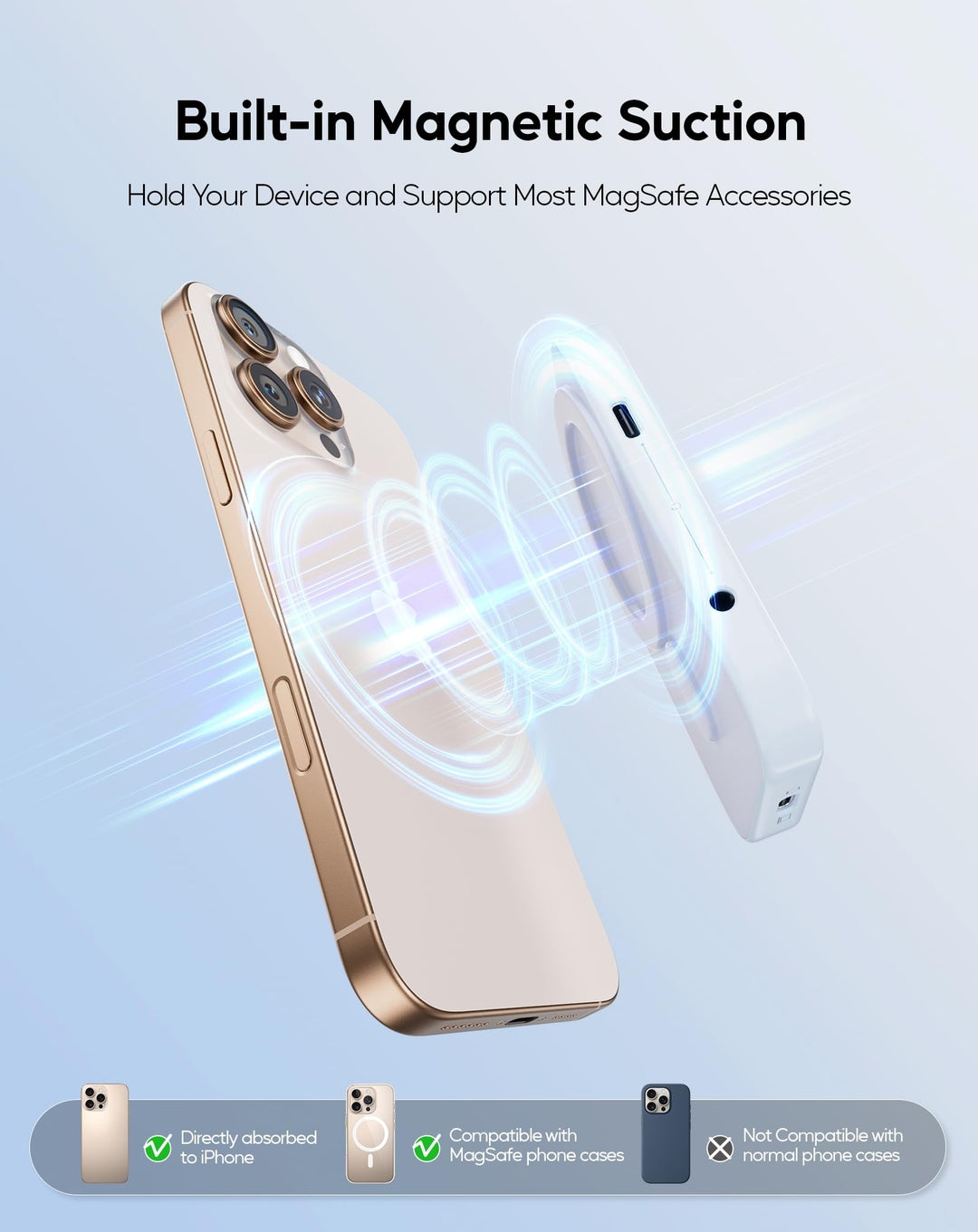 PULWTOP M2 2230 SSD ohišje z magnetnim držalom – USB 3.2, 10Gbps, 60W PD, za iPhone 15/16 ProRes snemanje