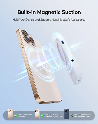 PULWTOP M2 2230 SSD ohišje z magnetnim držalom – USB 3.2, 10Gbps, 60W PD, za iPhone 15/16 ProRes snemanje