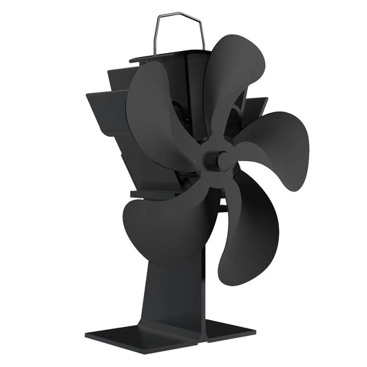 🌀 Xoali kamin ventilator 5-kraki – termo pogon z merilnikom temperature