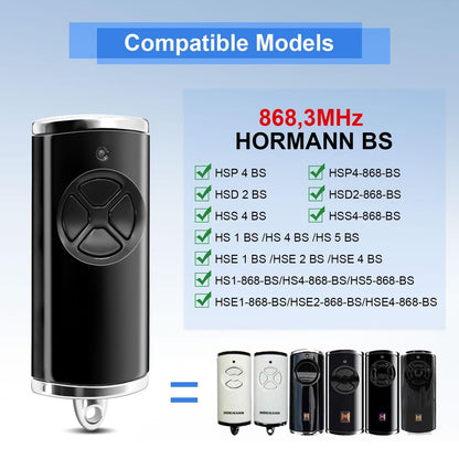 Daljinec za garažna vrata za Hörmann BS BiSecur 868.3 MHz - naklikaj.si