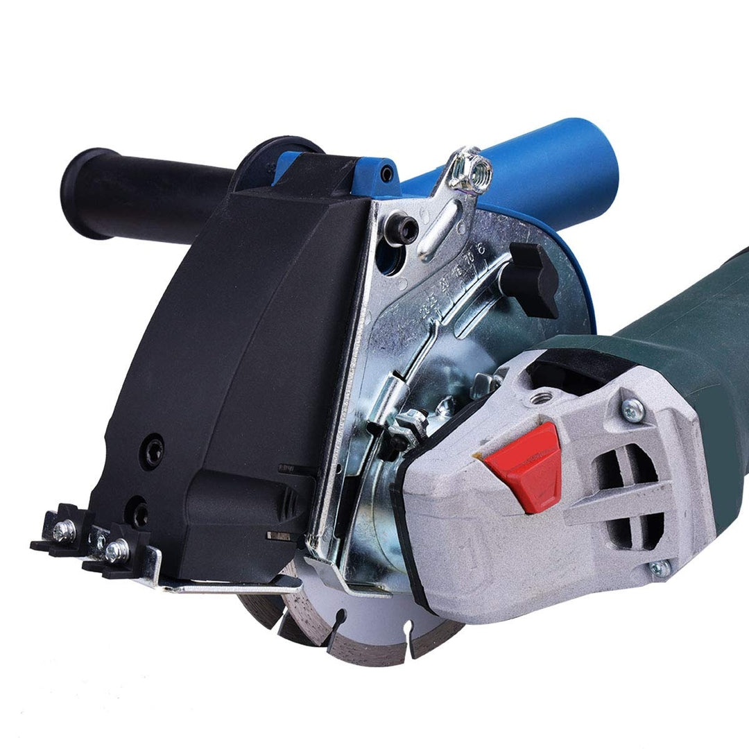 HERZO HCD45U nastavek za kotno brusilko 125 mm z 2 diamantnima reziloma – profesionalni sistem za rezanje utorov v zid