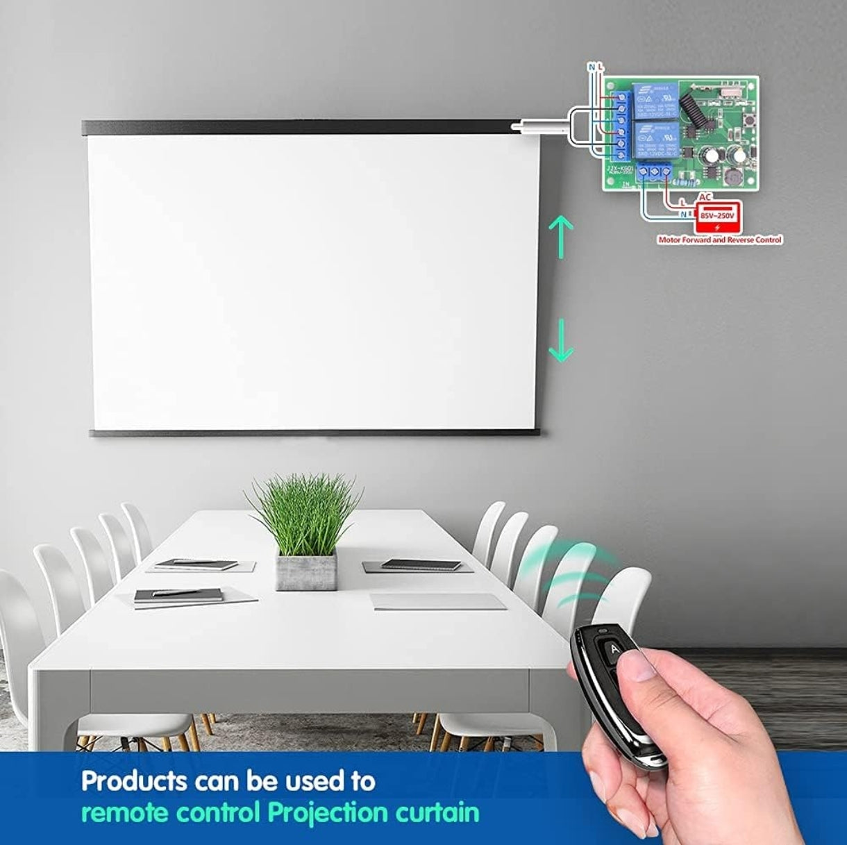 Univerzalni daljinec s sprejemnikom DieseRC 433 MHz - 2 kanala - naklikaj.si