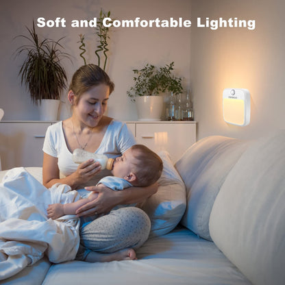 🌙Smart night light with light sensor - 2pcs