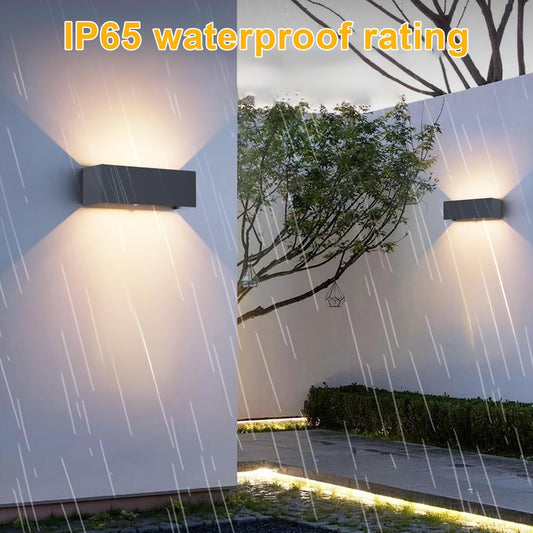 💡 KLIGHTEN zunanja LED stenska svetilka 30W s senzorjem gibanja – antracit, nastavljiv kot snopa, IP65, 3000K, aluminij