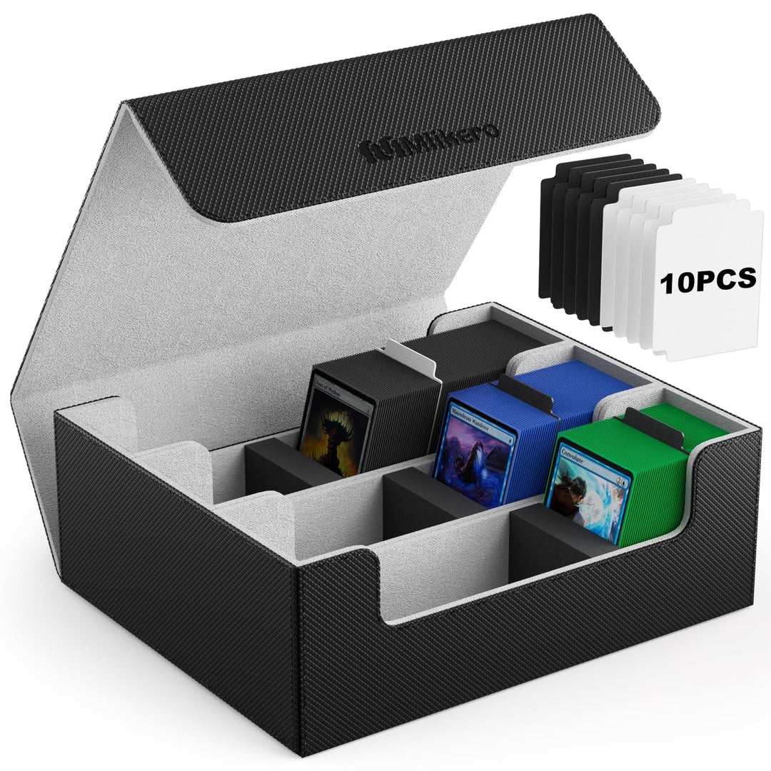 Mlikero Premium škatla za shranjevanje igralnih kart (za 1800+ kart)