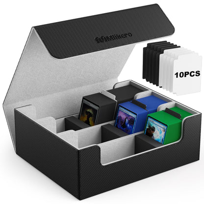 Mlikero Premium škatla za shranjevanje igralnih kart (za 1800+ kart)