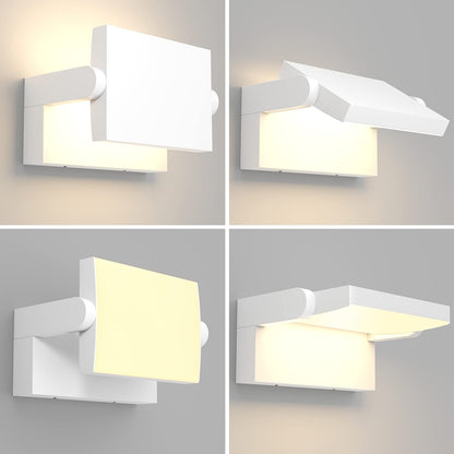 Kligh­ten 24W zunanja LED stenska svetilka, bela (IP65, 3000K)