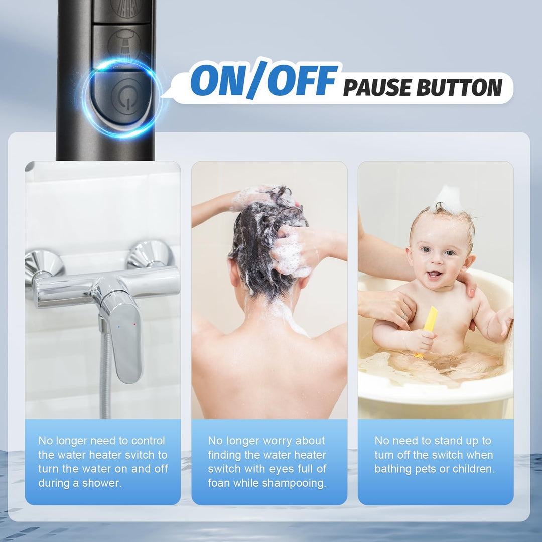 🚿Komplet EcoSmart prha s filtrom, 150cm cev, nosilec