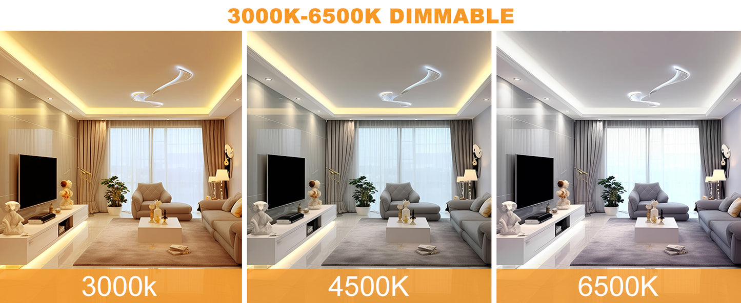 Pametni LED trak TENDIST 20m, z daljincem, aplikacija, (3000K-6500K) - naklikaj.si