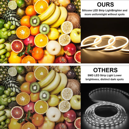 BAGZY Neon LED trak 10M, 6000K, 230V - zunanji IP65