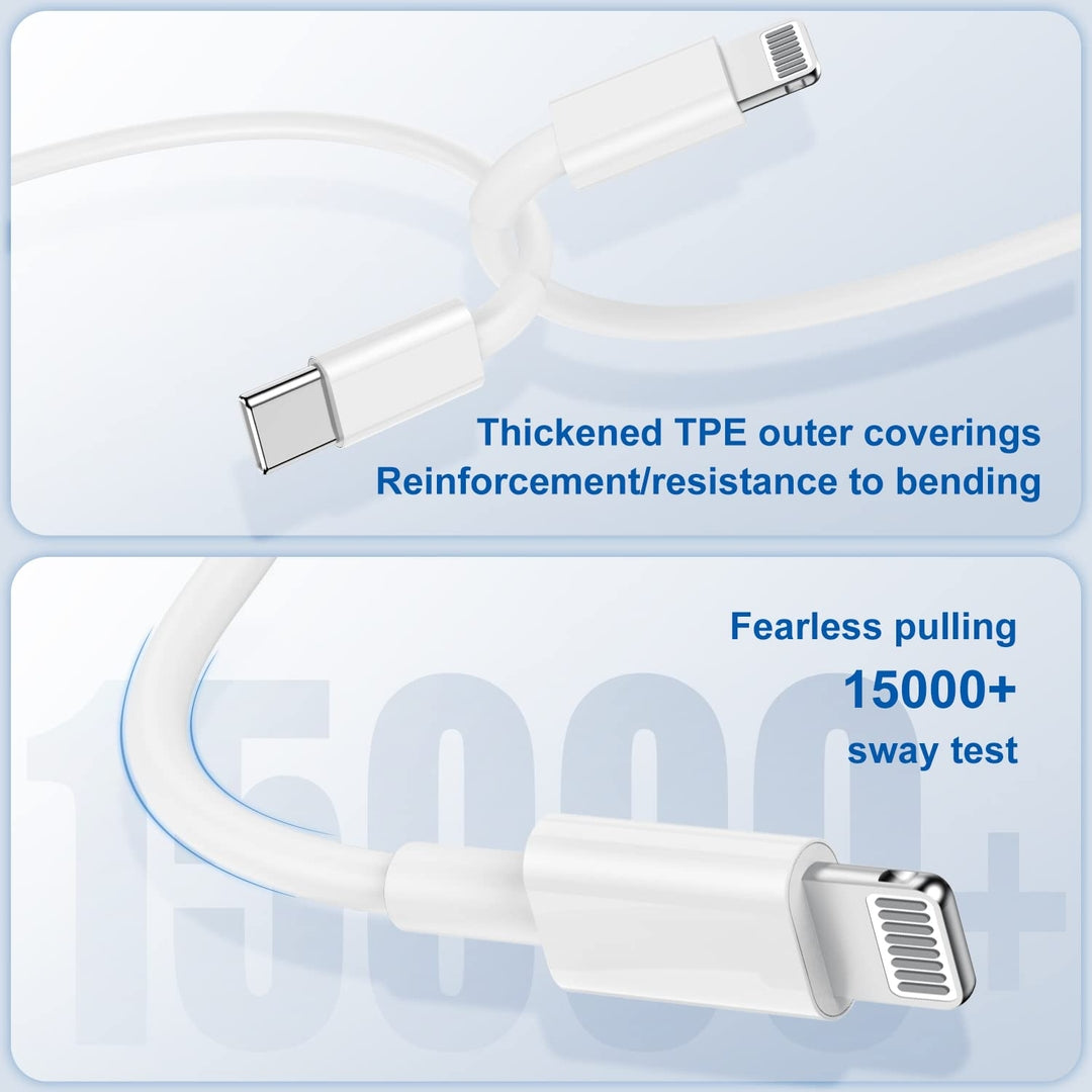 Apple Certified USB-C → Lightning kabel (2 kosa, dolžina 3 m)