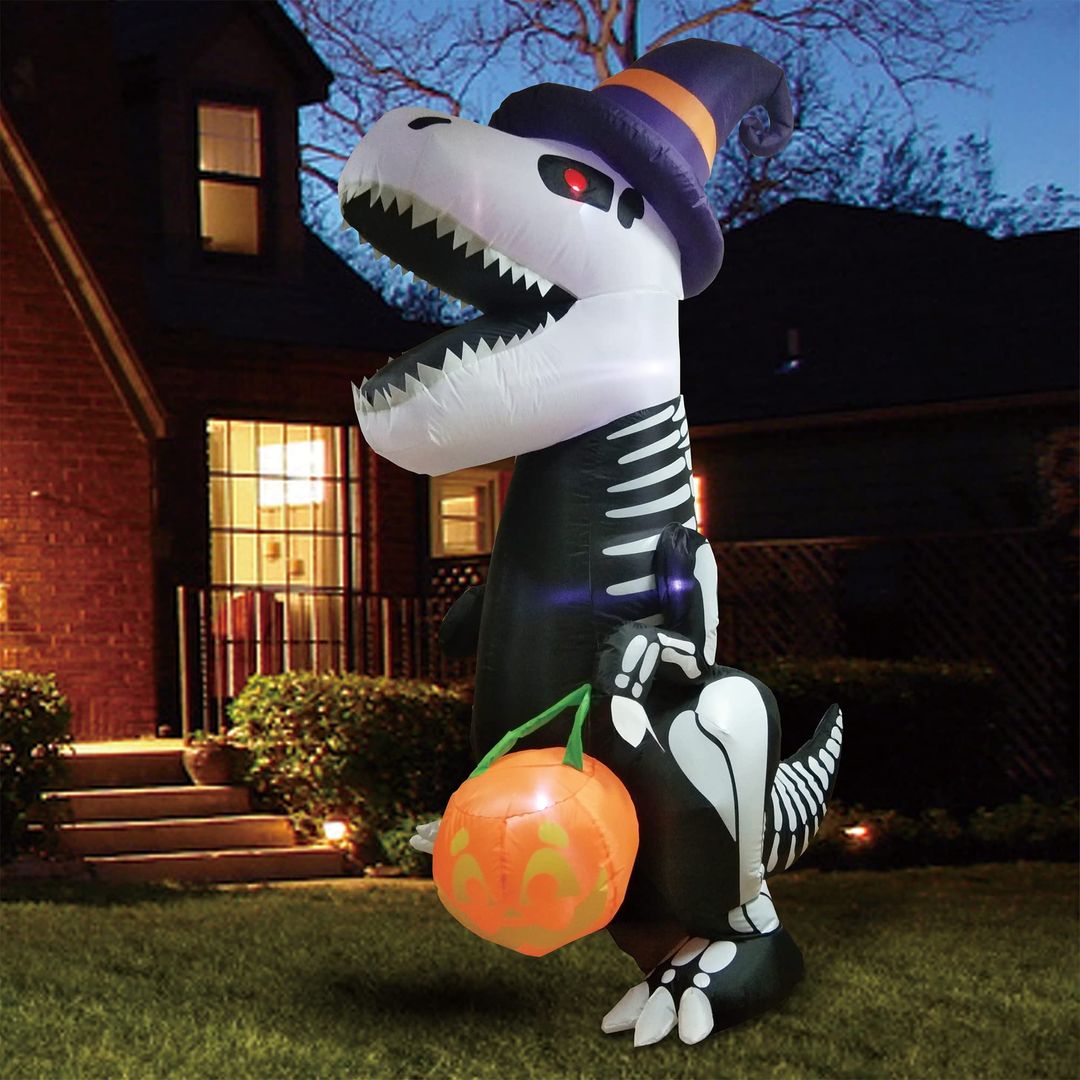 Napihljiv Halloween dinozaver okostnjak Joiedomi 244 cm - naklikaj.si
