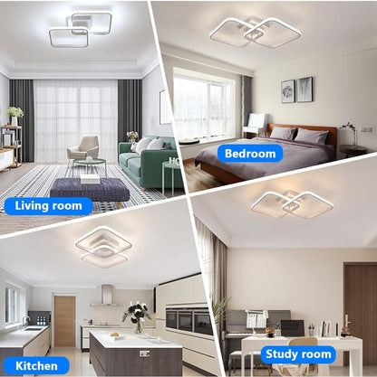 💡 LED ceiling light with remote control 50W