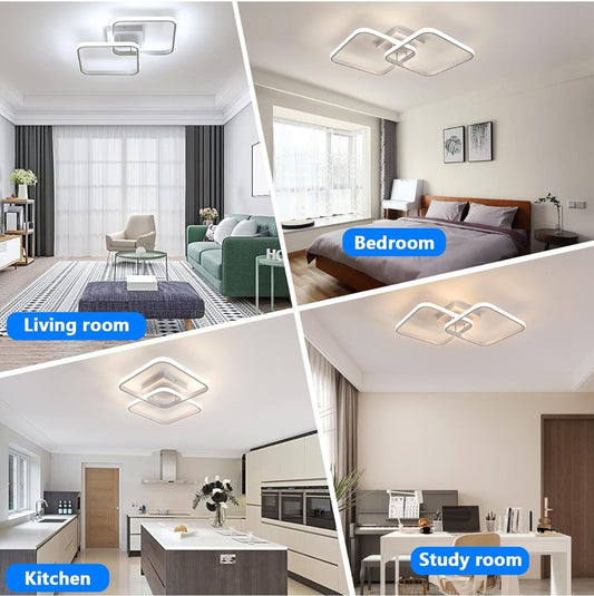 💡 LED stropna luč z daljinskim upravljalnikom 50W