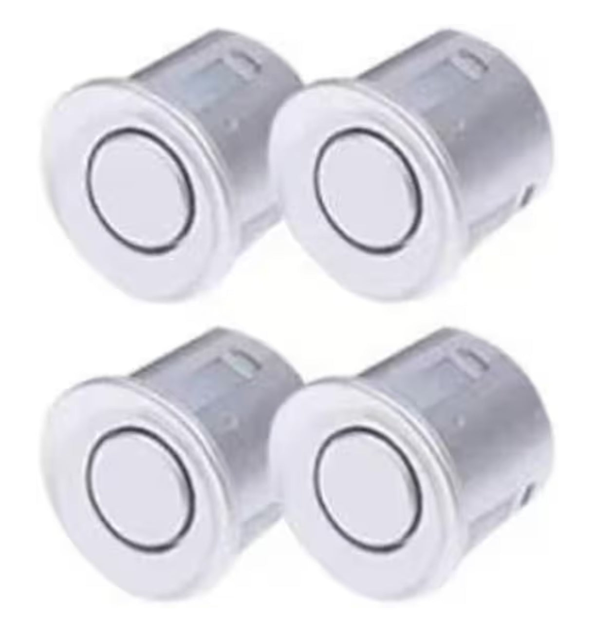 4x univerzalni parkirni senzorji z LED zaslonom - srebrni - naklikaj.si