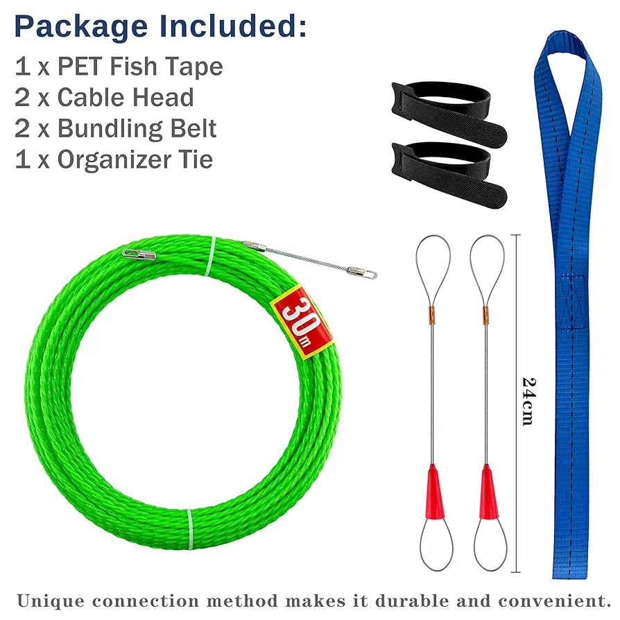 🔌 Cable puller 30 m – PET material