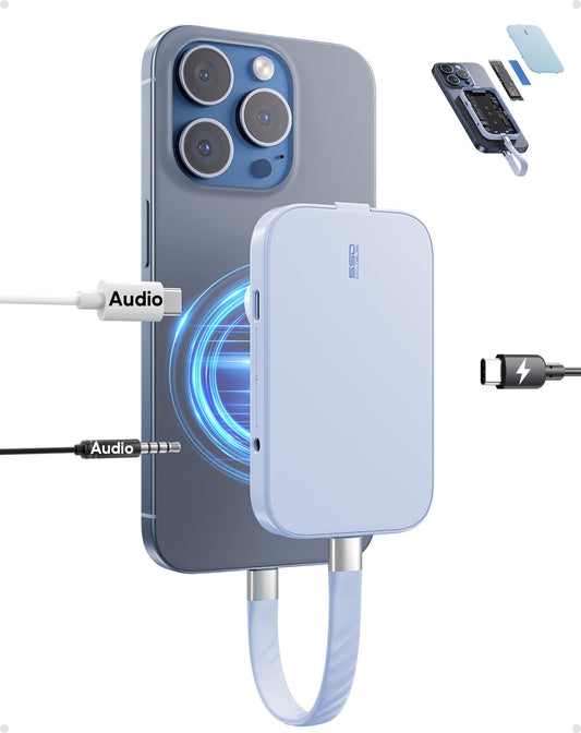 PULWTOP M2 2230 SSD ohišje z magnetnim držalom – USB 3.2, 10Gbps, 60W PD, za iPhone 15/16 ProRes snemanje