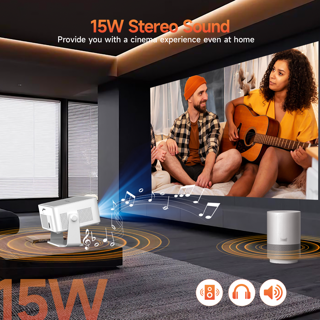 LED projektor Magcubic HY450MAX, 4K/8K, Android 14, Wifi 6, 1100 ANSI, AutoFocus