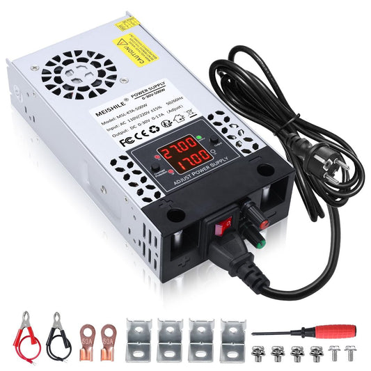 Meishile nastavljiv preklopni napajalnik 0-30V 0-17A 500W - naklikaj.si