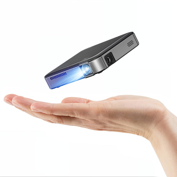 Prenosni YOTON Y200 DLP mini projektor, baterija 3400mah (2-3h), vgrajen zvočnik, hdmi, usb, aux - naklikaj.si