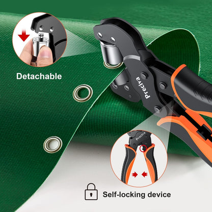 PRECIVA klešče za nete – profesionalni set z 500 neti, 10 mm