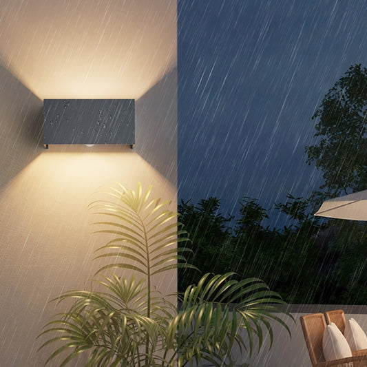 💡 KLIGHTEN zunanja LED stenska svetilka 18W(2x9W G9) s senzorjem gibanja – antracit, nastavljiv kot snopa, IP65, 3000K, aluminij