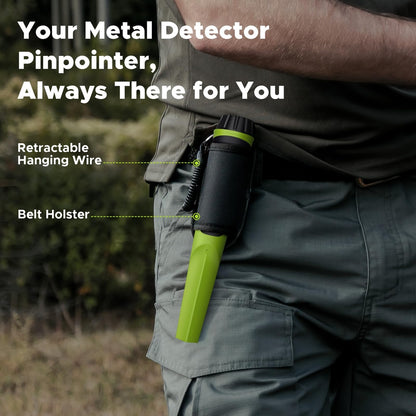 HAZLEWOLKE vodoodporni pinpoint detektor kovin IP68