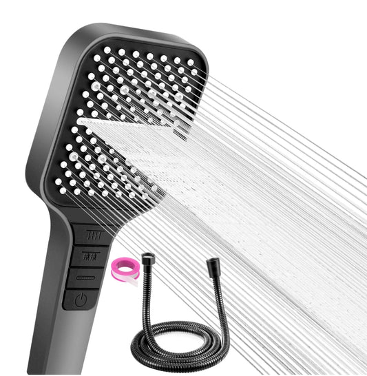 🚿 Tuš ročka z 8 funkcijami in kovinsko cevjo 150 cm