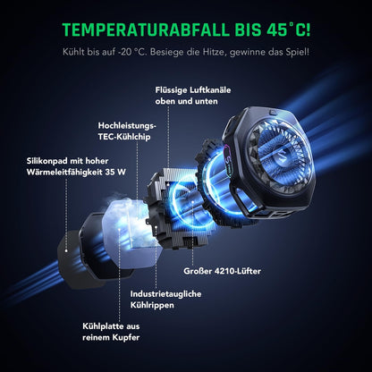 Black Shark 5 Pro – magnetni hladilnik z RGB osvetlitvijo
