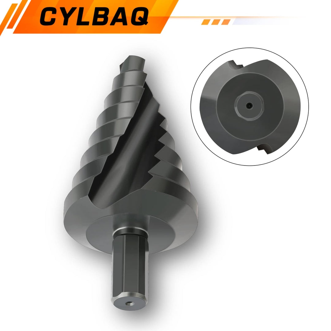 CYLBAQ stopničasti sveder 10–45 mm – za kovino, plastiko in les