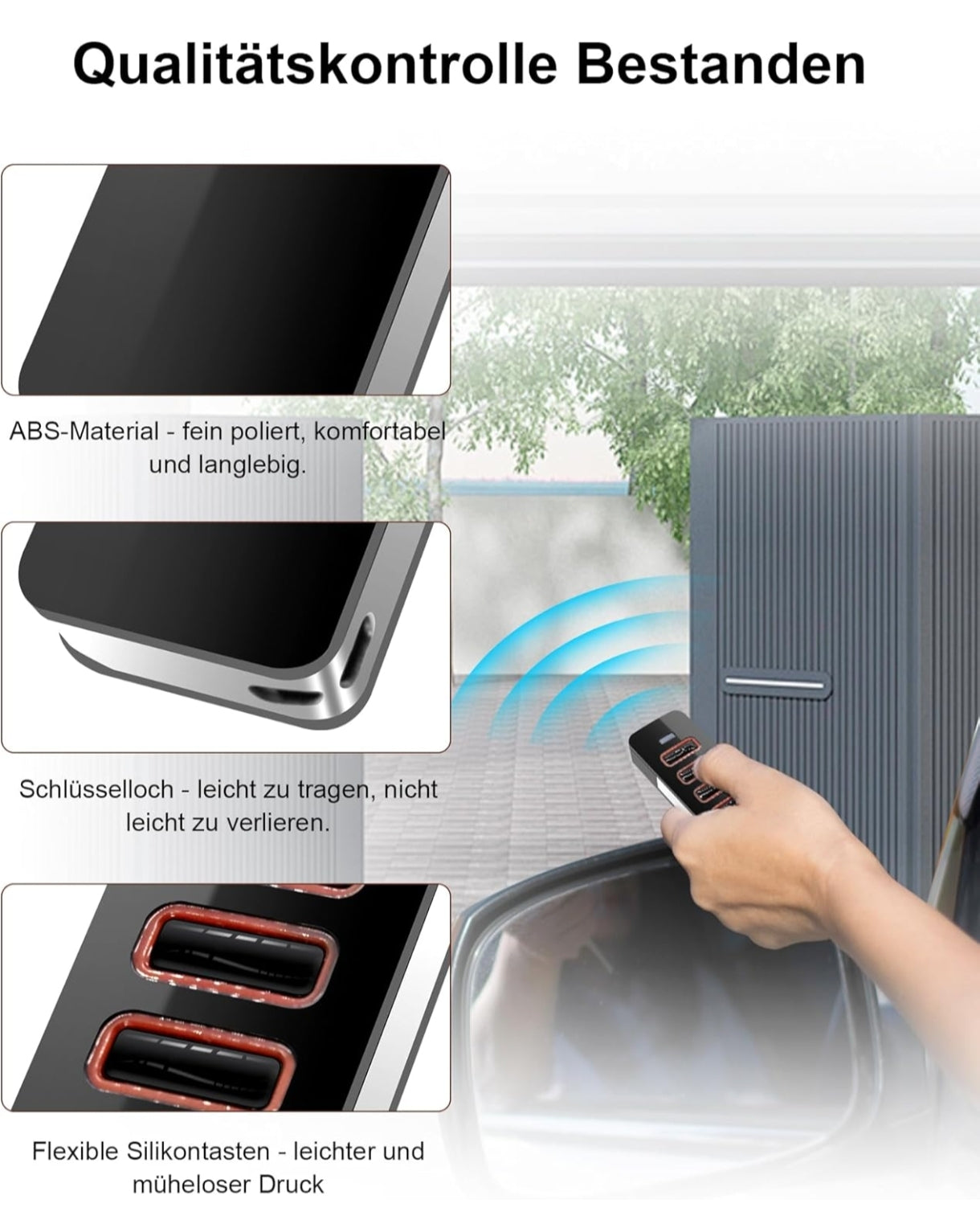 Daljinec za garažna vrata Sommer Pearl 868 MHz