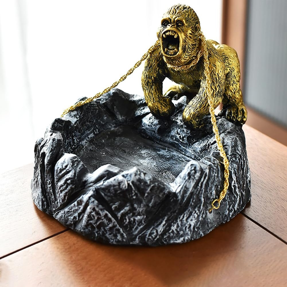 🦍 Dekorativni pepelnik King Kong 12x18cm