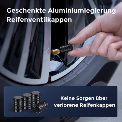 Vrhunski SYNCWIRE prenosni električni kompresor za pnevmatike – 10.35 BAR - 1 leto garancije