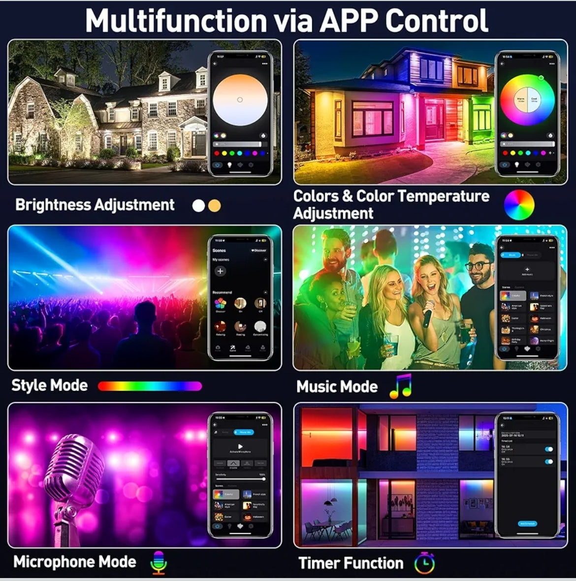Pametni LED reflektor 100W WiFi RGBCW - Neoriginalna embalaža