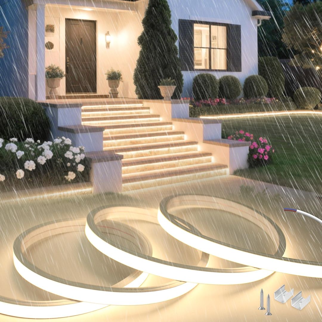 5m LED neon trak, 230V, IP65, 4000K