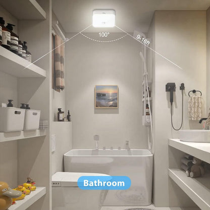 2x stropna baterijska luč (10.000mah) s senzorjem gibanja