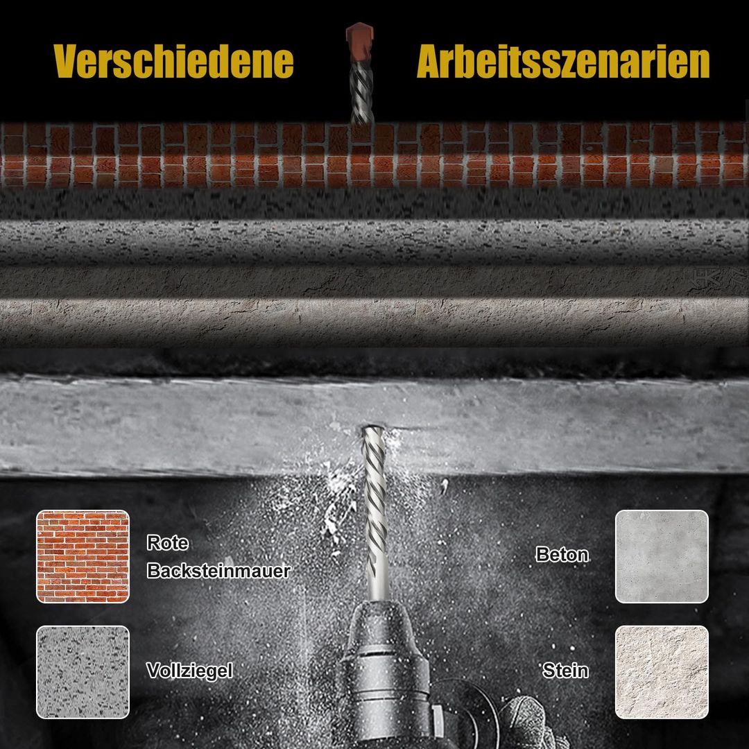 Sveder za beton in kamen MOXPIFY 30x350 mm SDS Plus