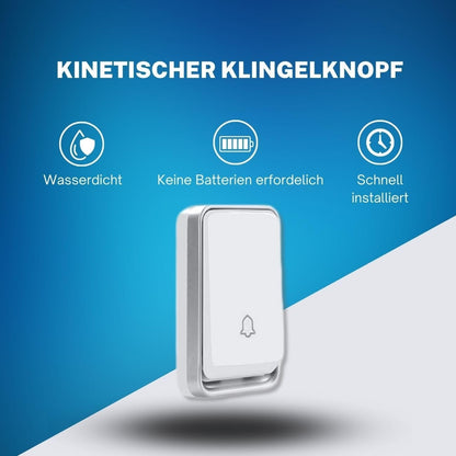 Brezžični zvonec Bell4U (brez baterij, vodoodporen, 3 sprejemniki)