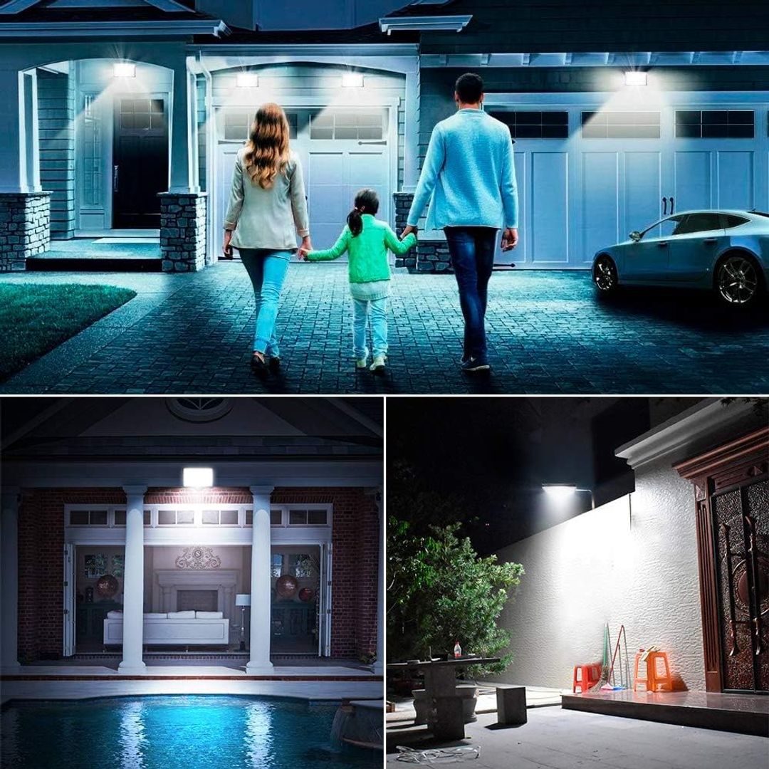 Komplet 2x zunanji LED reflektor 100W, 7000K, IP67
