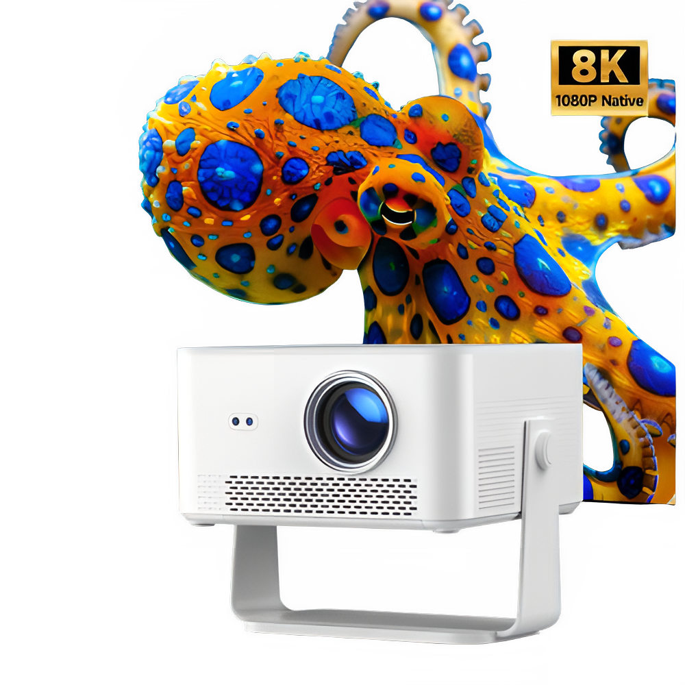 LED projektor Magcubic HY450MAX, 4K/8K, Android 14, Wifi 6, 1100 ANSI, AutoFocus