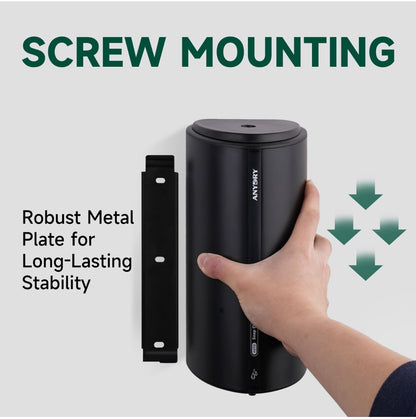 🧴 Automatic soap dispenser - 860 ml, touch sensor, black color