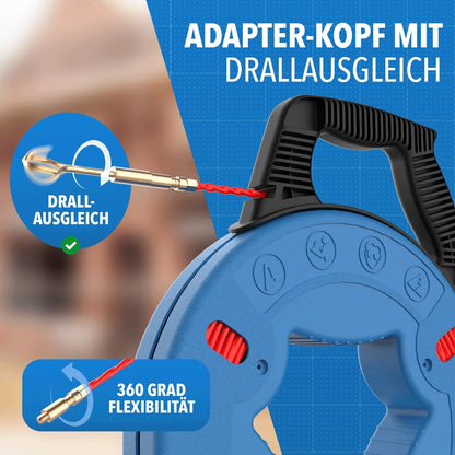 🔧 STONEREEF kabelska vlečna vrvica 30 m + 6 adapterjev