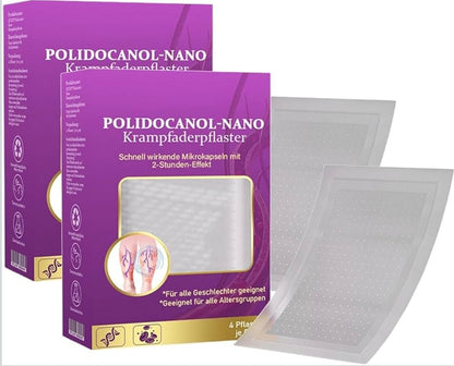 8x POLIDOCANOL-NANO obliži proti krčnim žilam (2x4kom)