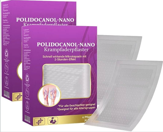 8x POLIDOCANOL-NANO obliži proti krčnim žilam (2x4kom)
