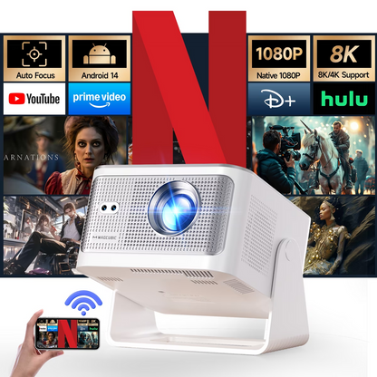 LED projektor Magcubic HY350MAX, 4K/8K, 600ANSI, Android 14, Wifi 6, AutoFocus