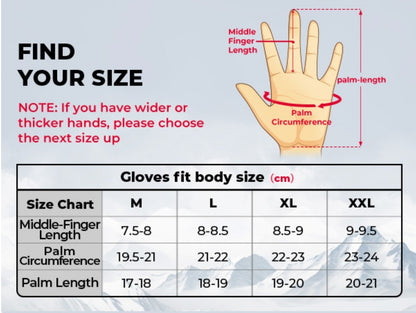 Grelne motoristične rokavice KEMIMOTO, baterija 2x 3000mah - velikost M