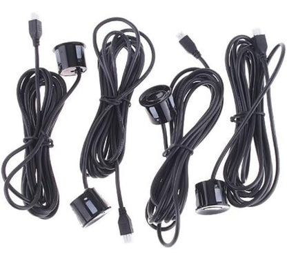 4x univerzalni parkirni senzorji z LED zaslonom - črni - naklikaj.si