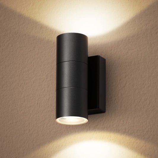 💡 CELAVY LED zunanja stenska svetilka – 2x5W, 3000K, IP65, črna