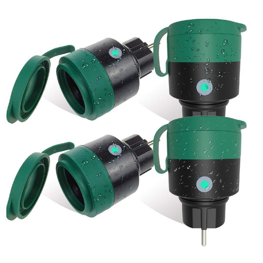 UCOMEN pametna zunanja WiFi vtičnica 4 kosi