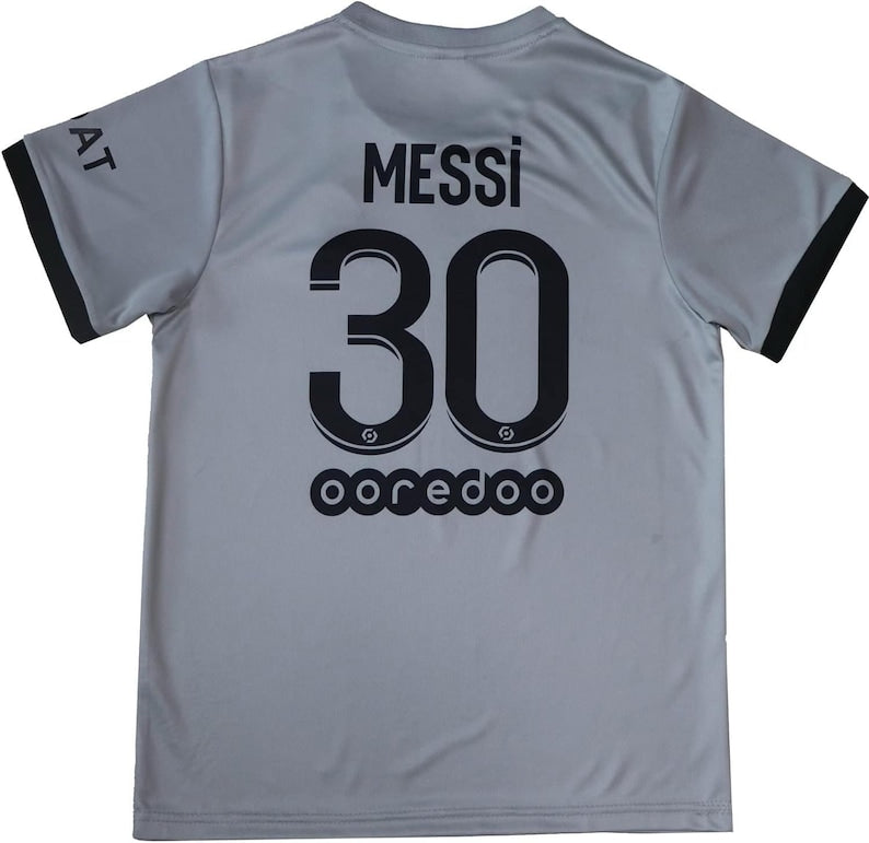 PSG otroški nogometni dres Messi #30 - nogavice + maska + obesek (140-150cm)